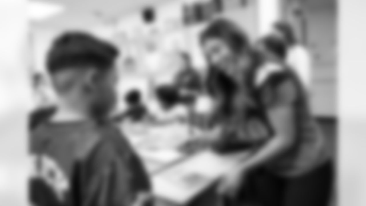 The Denver Broncos and CommonSpirit host a Thanksgiving assembly and activities about kindness at Colfax Elementary School in Denver, Colorado on November 11, 2025. Photo by Ben Swanson / Denver Broncos