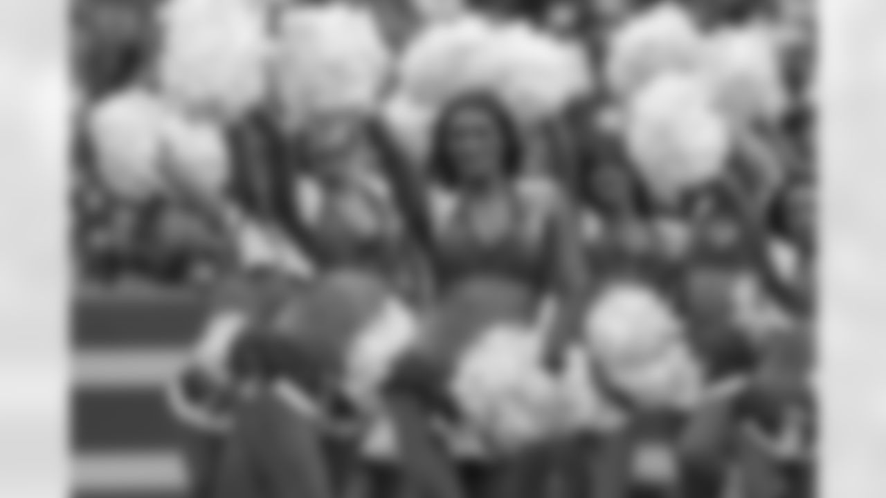 Denver Broncos Cheerleaders during the Broncos' Week 8 game against the Dallas Cowboys at Empower Field at Mile High in Denver, Colorado on October 26, 2025. Photo by Paul Cloud / Denver Broncos