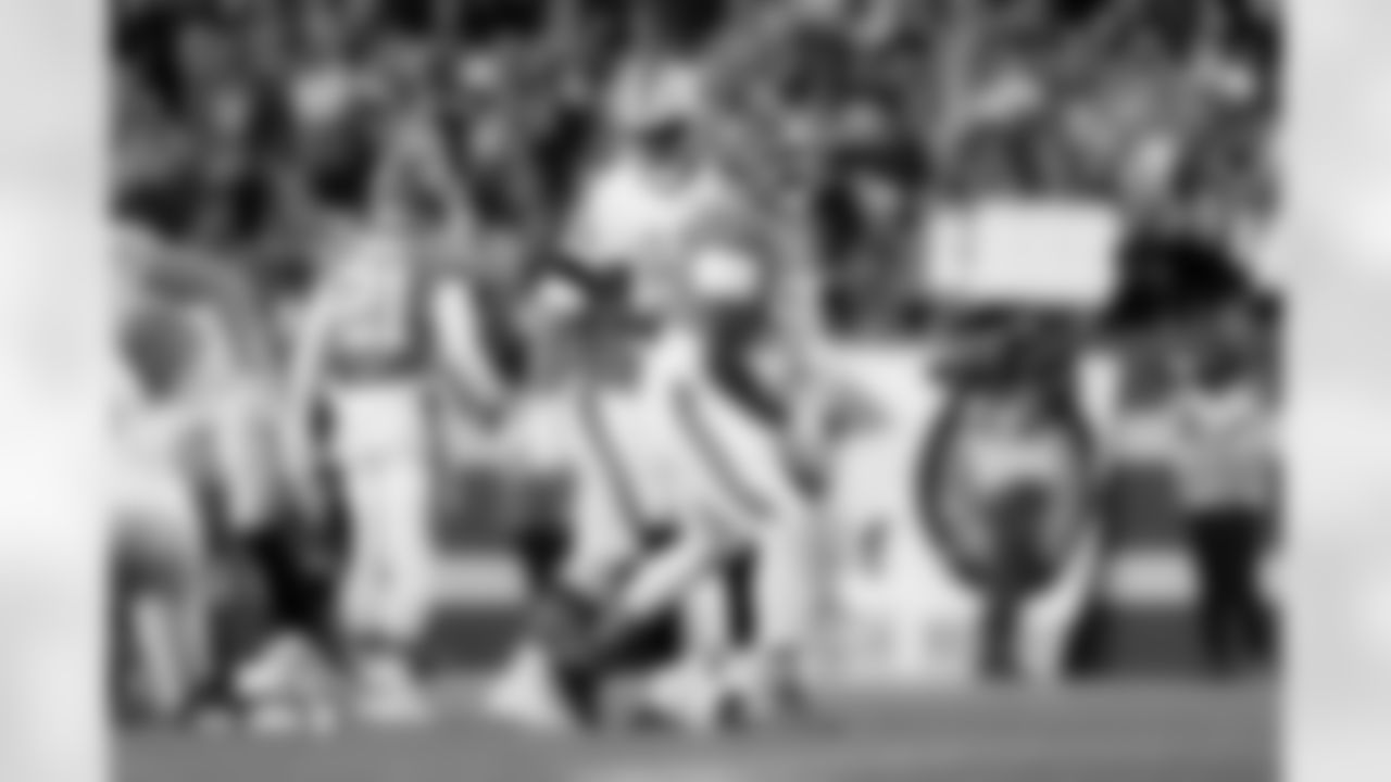 Eyioma Uwazurike (96) during the Broncos' Week 10 game against the Las Vegas Raiders at Empower Field at Mile High in Denver, Colorado on November 6, 2025. Photo by Ben Swanson / Denver Broncos