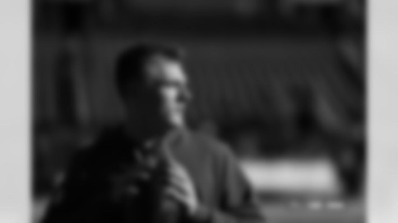 Bo Nix before the Broncos' Week 15 game against the Green Bay Packers at Empower Field at Mile High in Denver, Colorado on December 14, 2025. Photo by Gabriel Christus / Denver Broncos