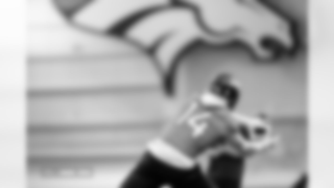 Courtland Sutton during practice at Broncos Park Powered by CommonSpirit in Englewood, Colorado on October 3, 2025. Photo by Ben Swanson / Denver Broncos