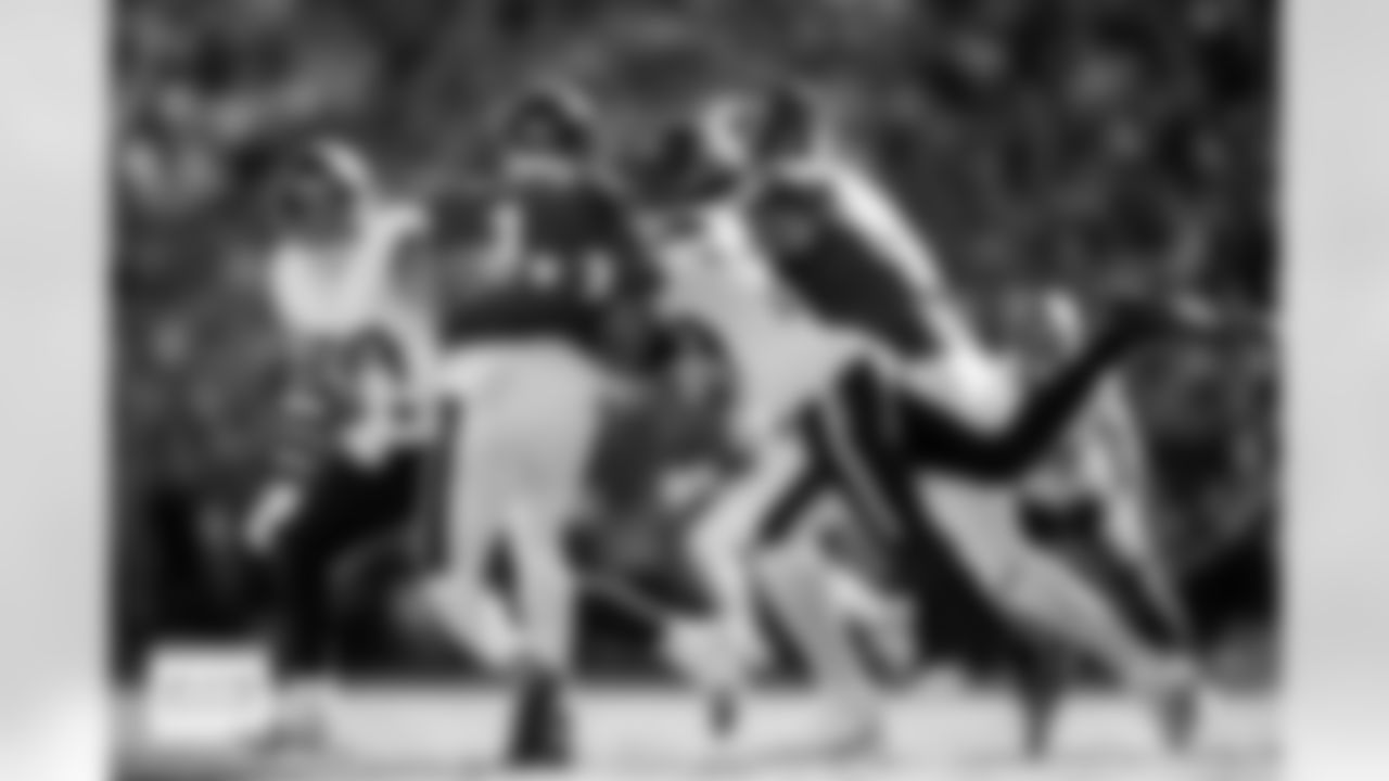 Denver Broncos cornerback Ja'Quan McMillian (29) sacks Philadelphia Eagles quarterback Jalen Hurts (1) during the Broncos' Week 5 game against the Philadelphia Eagles at Lincoln Financial Field in Philadelphia, Pennsylvania on October 5, 2025. Photo by Gabriel Christus / Denver Broncos