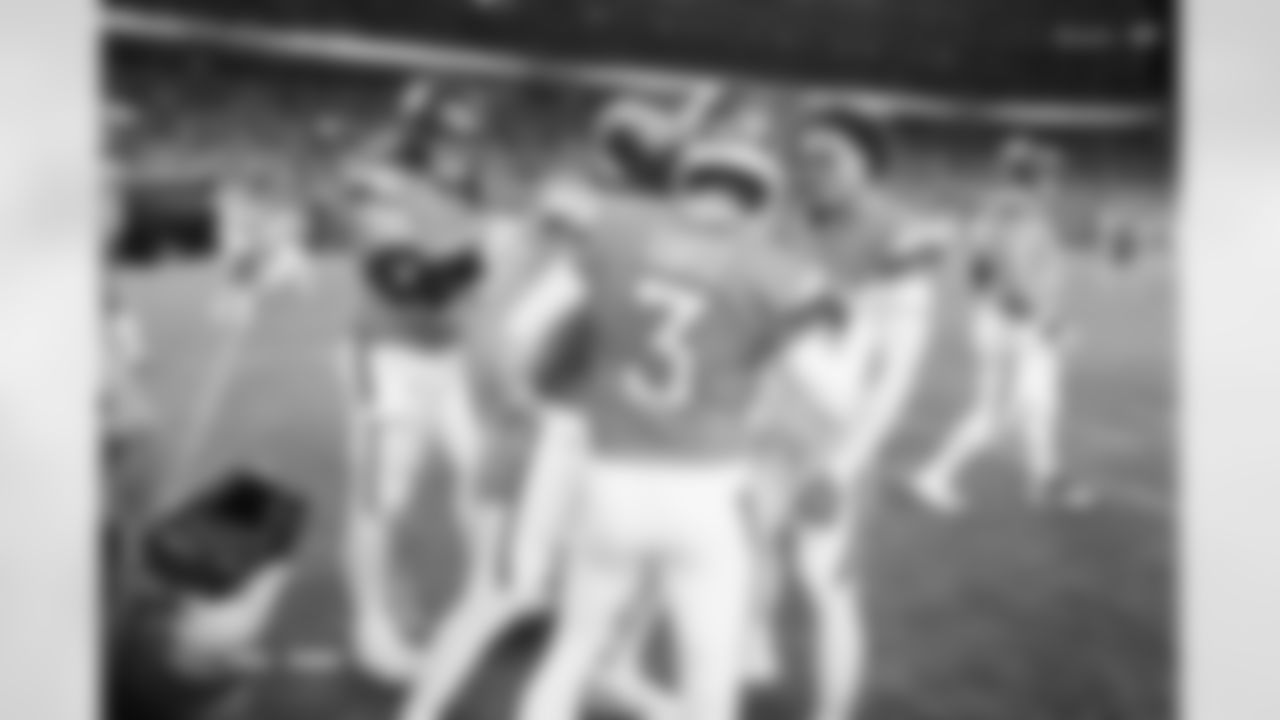 Wil Lutz (3) during the Broncos' Week 11 game against the Kansas City Chiefs at Empower Field at Mile High in Denver, Colorado on November 16, 2025. Photo by Gavin Liddell / Denver Broncos