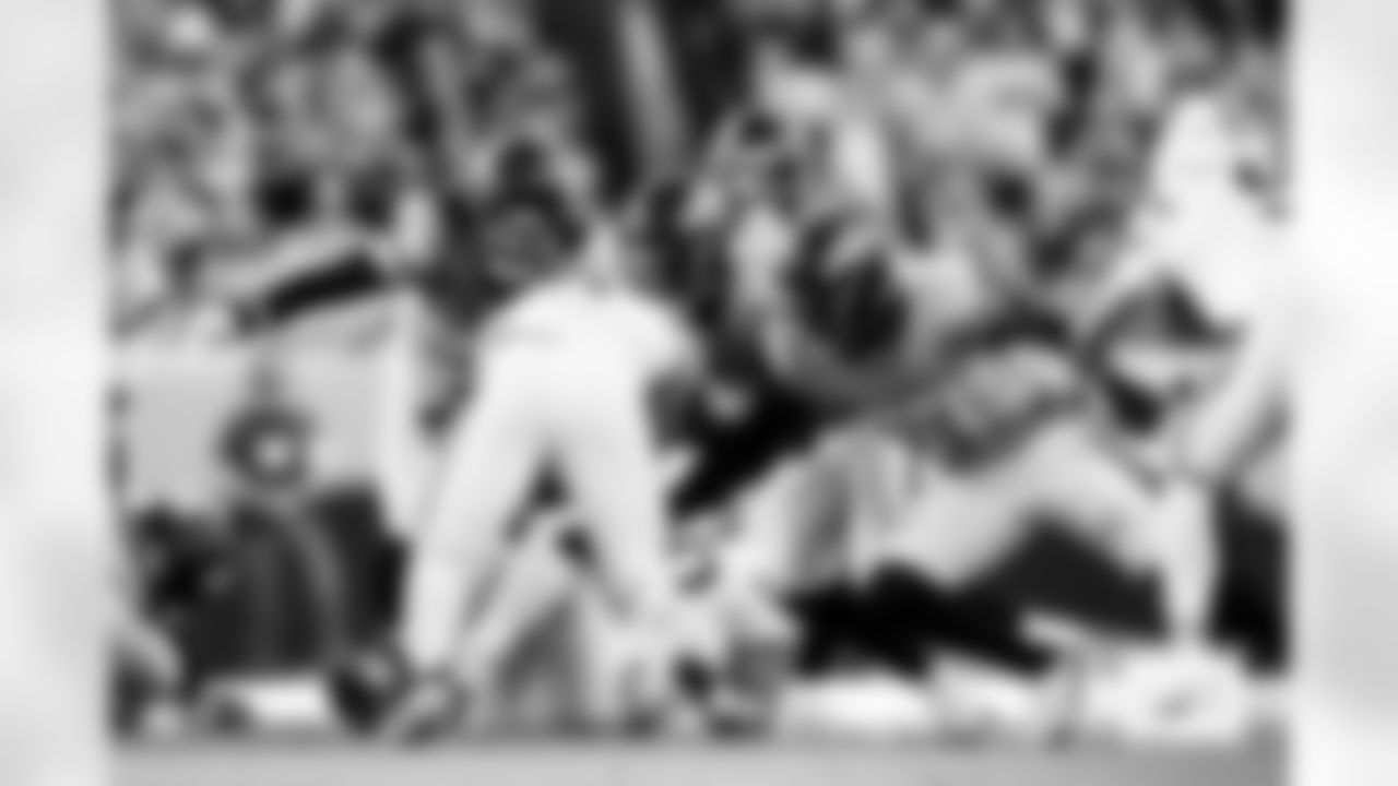 during the Broncos' Week 15 game against the Green Bay Packers at Empower Field at Mile High in Denver, Colorado on December 14, 2025. Photo by Gabriel Christus / Denver Broncos