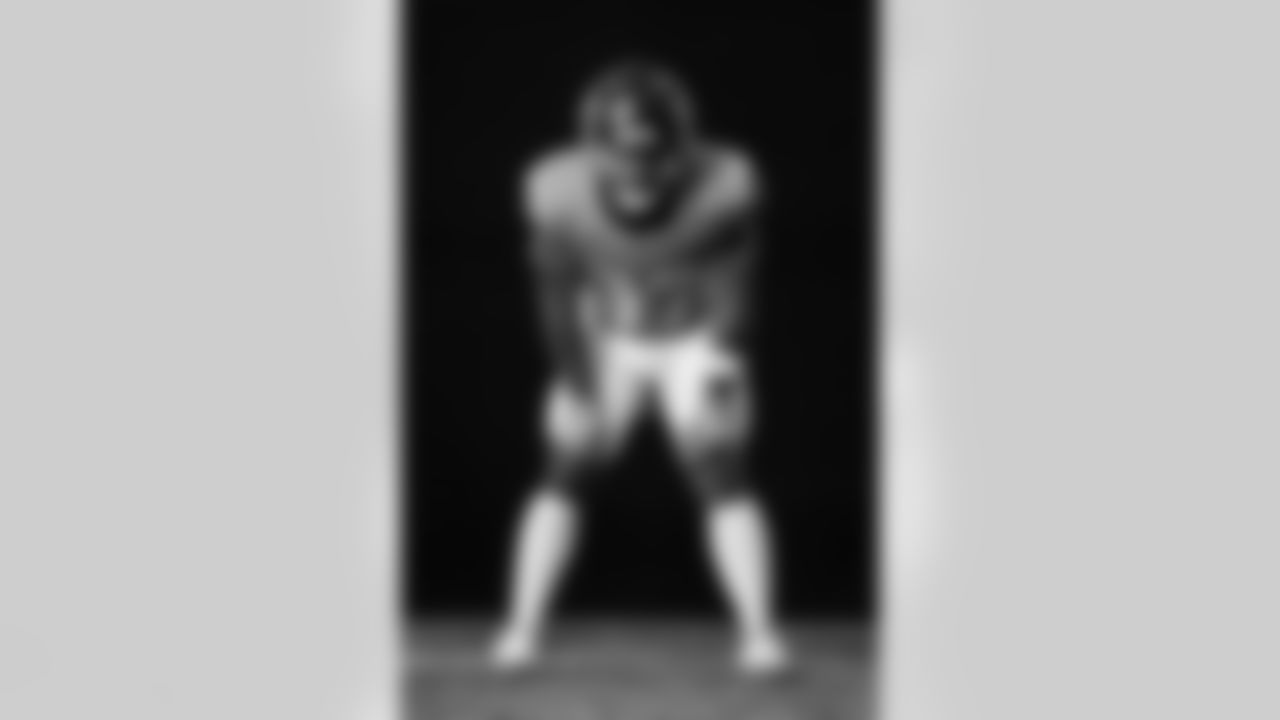 RJ Harvey poses for a portrait on June 9, 2025 in Englewood, Colorado. Photo by Gabriel Christus / Denver Broncos