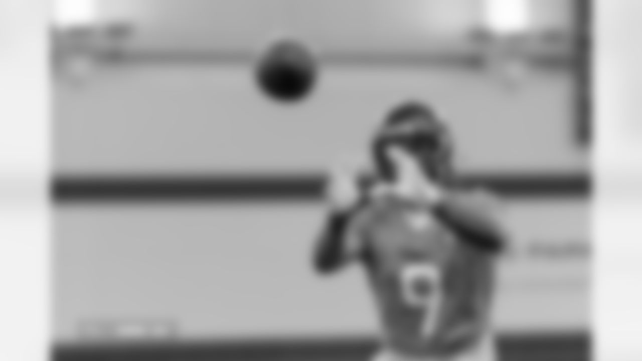 Talanoa Hufanga during practice on Wednesday, December 3, 2025 at Broncos Park Powered by CommonSpirit in Englewood, Colorado.
Photo by Gabriel Christus / Denver Broncos