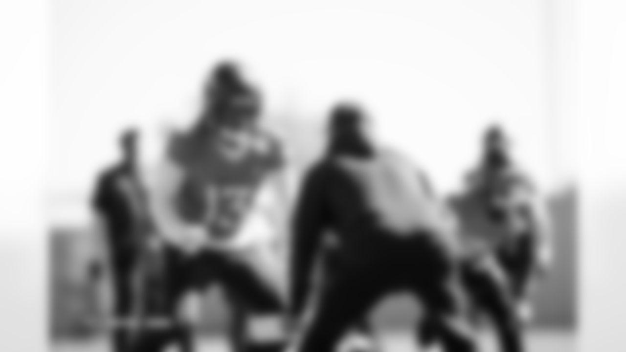 Pat Bryant during practice on Friday, October 17, 2025 at Broncos Park Powered by CommonSpirit in Englewood, Colorado.
Photo by Gabriel Christus / Denver Broncos