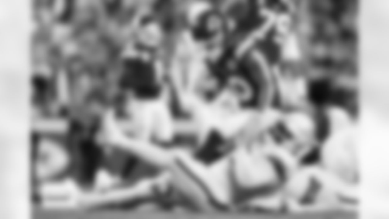 Denver Broncos defensive tackle D.J. Jones (93) tackles Kansas City Chiefs running back Isiah Pacheco (10) during the Broncos' Week 17 game against the Kansas City Chiefs at GEHA Field at Arrowhead Stadium in Kansas City, Missouri on December 25, 2025. Photo by Gabriel Christus / Denver Broncos