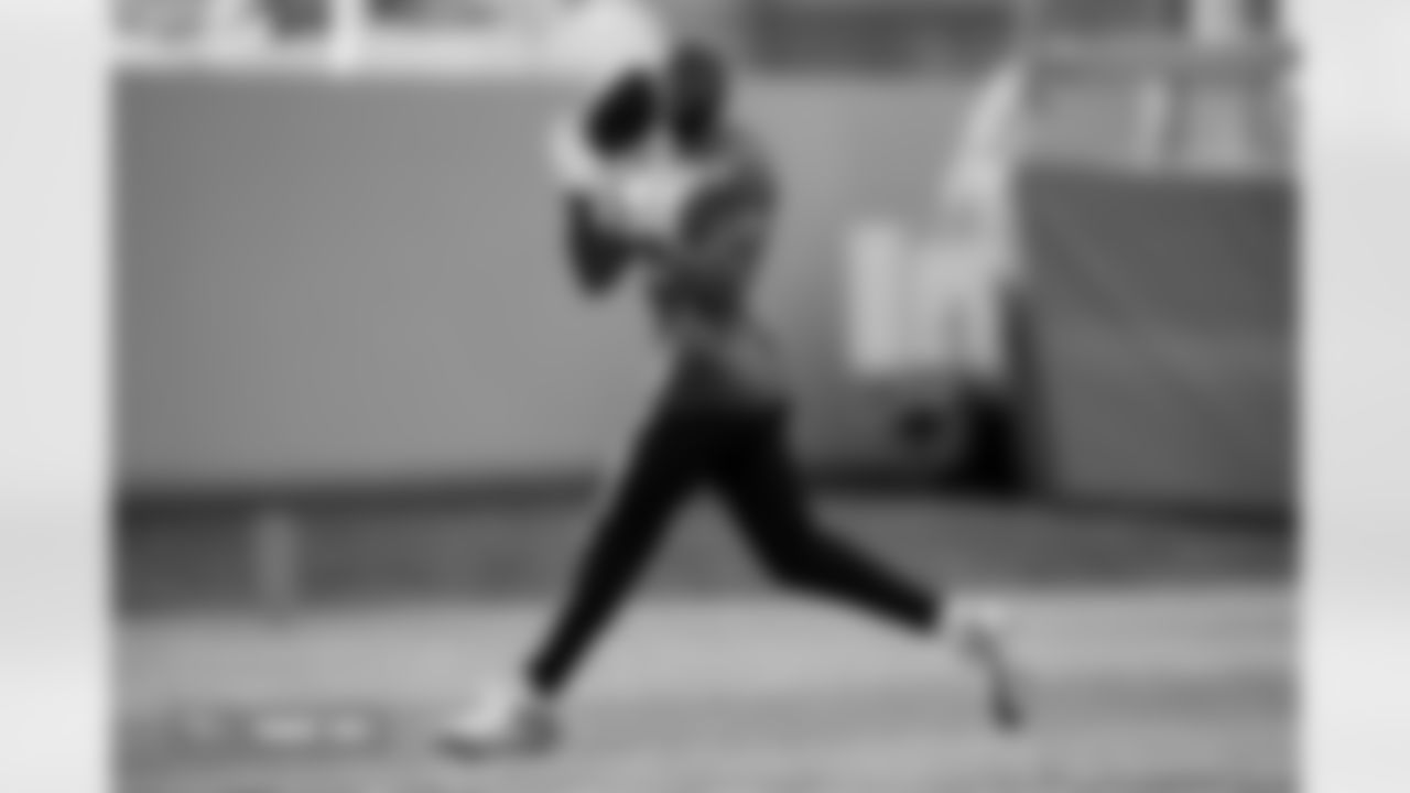 Marvin Mims Jr. during practice at Broncos Park Powered by CommonSpirit in Englewood, Colorado on December 23, 2025. Photo by Ben Swanson / Denver Broncos