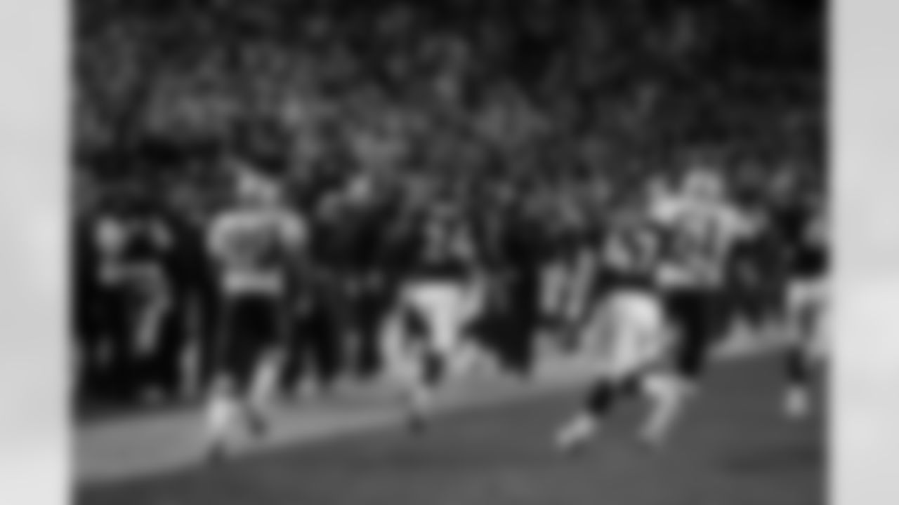 Longest Interception Return
100 yards – Champ Bailey vs. New England on Jan. 14, 2006