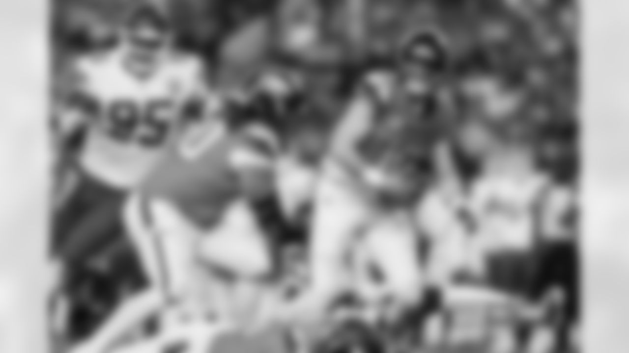 Bo Nix during the Broncos' Week 11 game against the Kansas City Chiefs at Empower Field at Mile High in Denver, Colorado on November 16, 2025. Photo by Gavin Liddell / Denver Broncos