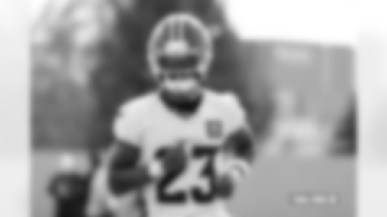 Jahdae Barron during practice on Friday, October 24, 2025 at Broncos Park Powered by CommonSpirit in Englewood, Colorado.
Photo by Gabriel Christus / Denver Broncos