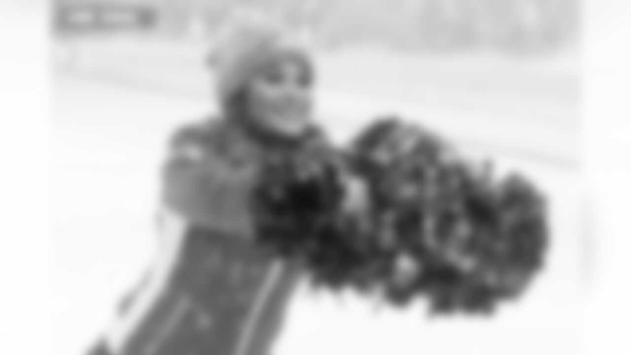 Denver Broncos Cheerleaders during the AFC Championship Game between the Denver Broncos and New England Patriots at Empower Field at Mile High in Denver, Colorado on January 25, 2026. Photo by Paul Cloud / Denver Broncos