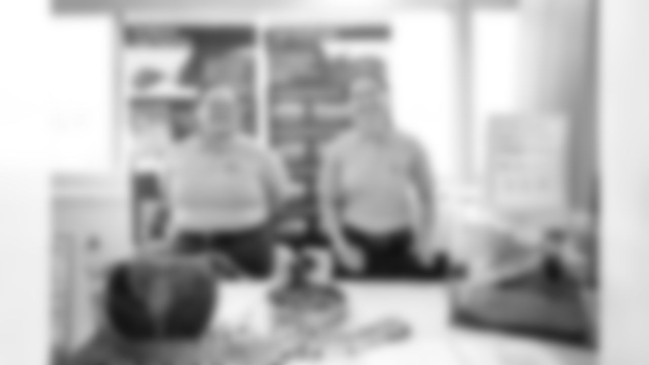 The Denver Broncos host Denver Public School's 8th Grade Career Fair at Empower Field at Mile High in Denver, Colorado on November 12, 2025. Photo by Ben Swanson / Denver Broncos