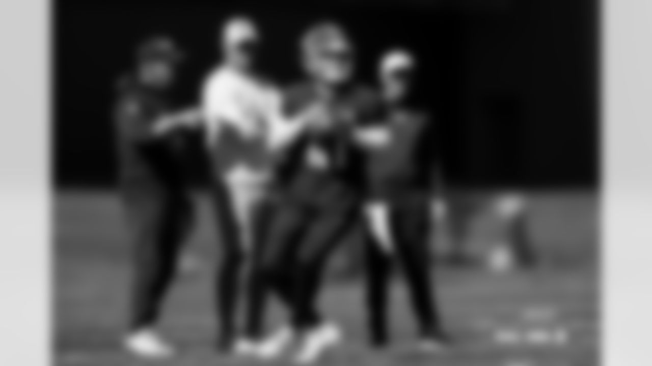 Bo Nix during practice on Wednesday, October 22, 2025 at Broncos Park Powered by CommonSpirit in Englewood, Colorado.
Photo by Gabriel Christus / Denver Broncos