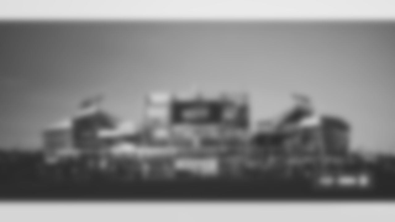 The exterior of Empwoer Field at Mile High photographed on film during the Broncos' Week 10 game against the Las Vegas Raiders at Empower Field at Mile High in Denver, Colorado on November 7, 2025. Photo by Gabriel Christus / Denver Broncos