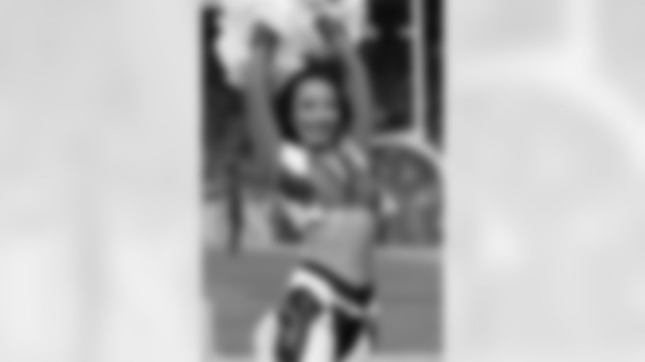 during the Broncos' Week 10 game against the Las Vegas Raiders at Empower Field at Mile High in Denver, Colorado on November 6, 2025. Photo by Adam Bratten / Denver Broncos