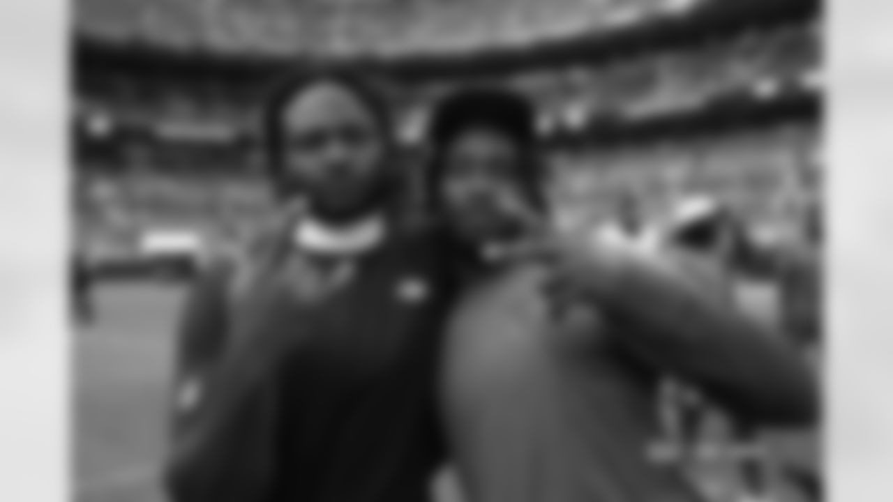Players pose for a photo after the Broncos' Preseason Week 3 game against the Arizona Cardinals at Empower Field At Mile High on August 25, 2024 in Denver, Colorado. (Photo by Ben Swanson/Denver Broncos)