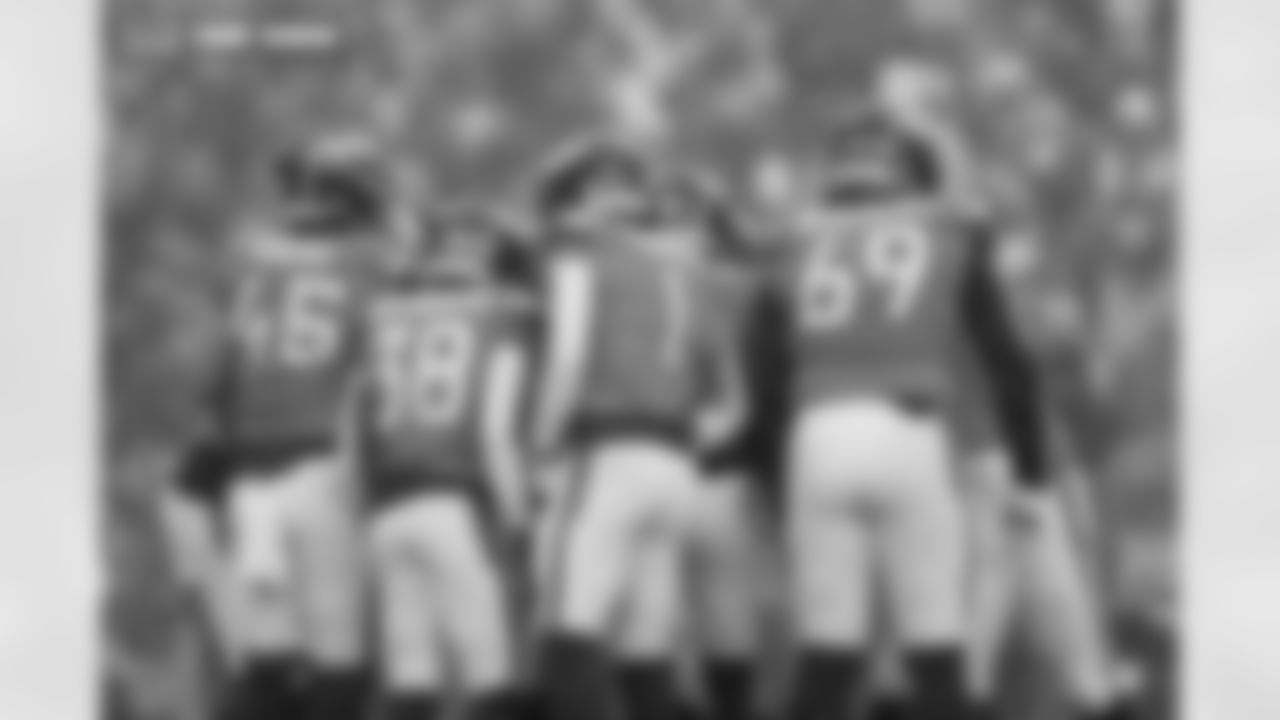 during the AFC Championship Game between the Denver Broncos and New England Patriots at Empower Field at Mile High in Denver, Colorado on January 25, 2026. Photo by Gabriel Christus / Denver Broncos