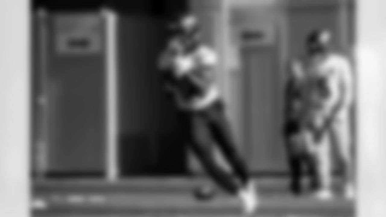 Courtland Sutton during practice at Broncos Park Powered by CommonSpirit in Englewood, Colorado on October 30, 2025. Photo by Gabriel Christus / Denver Broncos