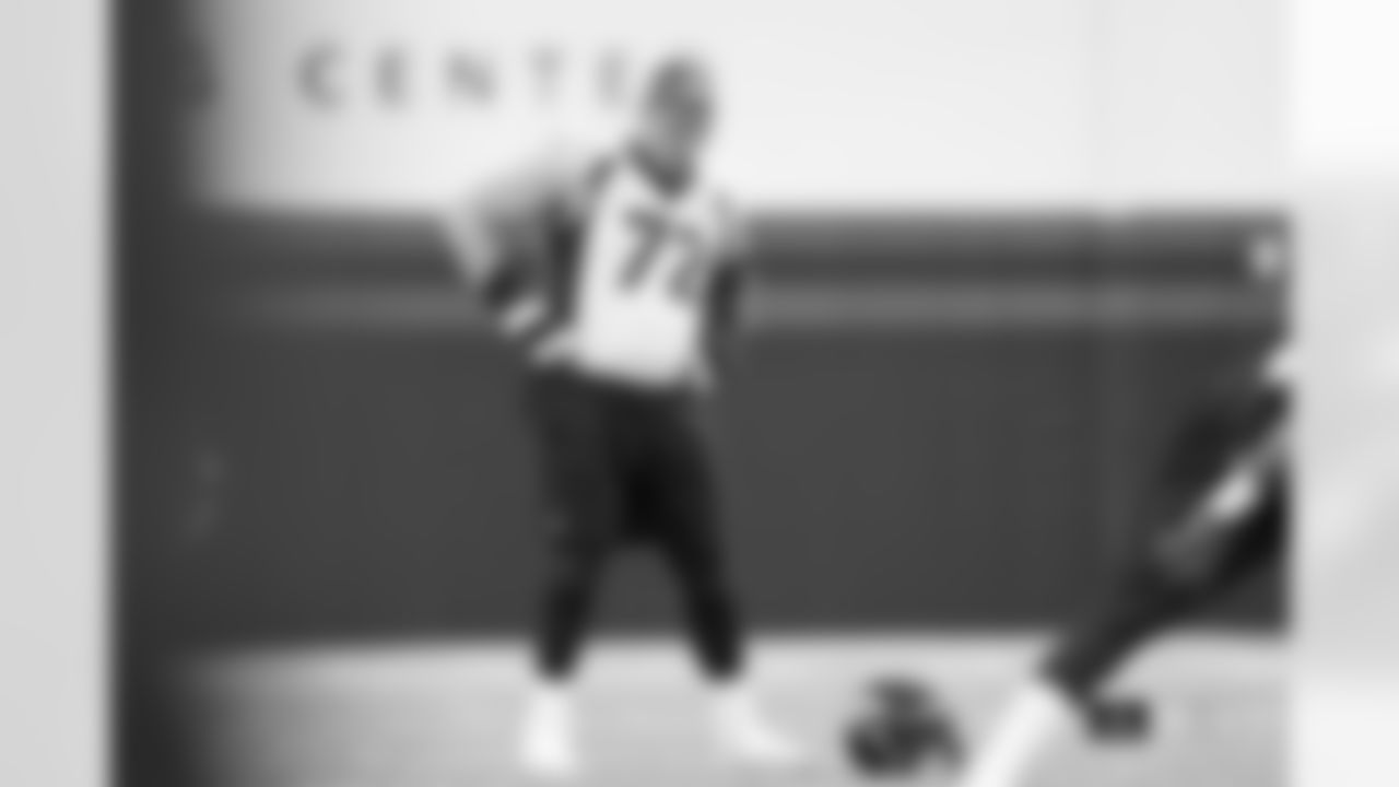 Garett Bolles during practice on Thursday, January 4, 2024 at Centura Health Training Center in Englewood, Colorado.
Photo by Gabriel Christus / Denver Broncos