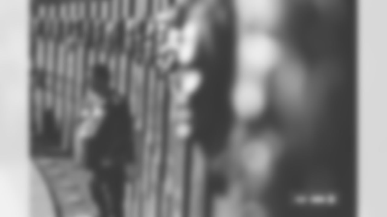 Denver Broncos fans photographed on film during the Broncos' Week 10 game against the Las Vegas Raiders at Empower Field at Mile High in Denver, Colorado on November 7, 2025. Photo by Gabriel Christus / Denver Broncos