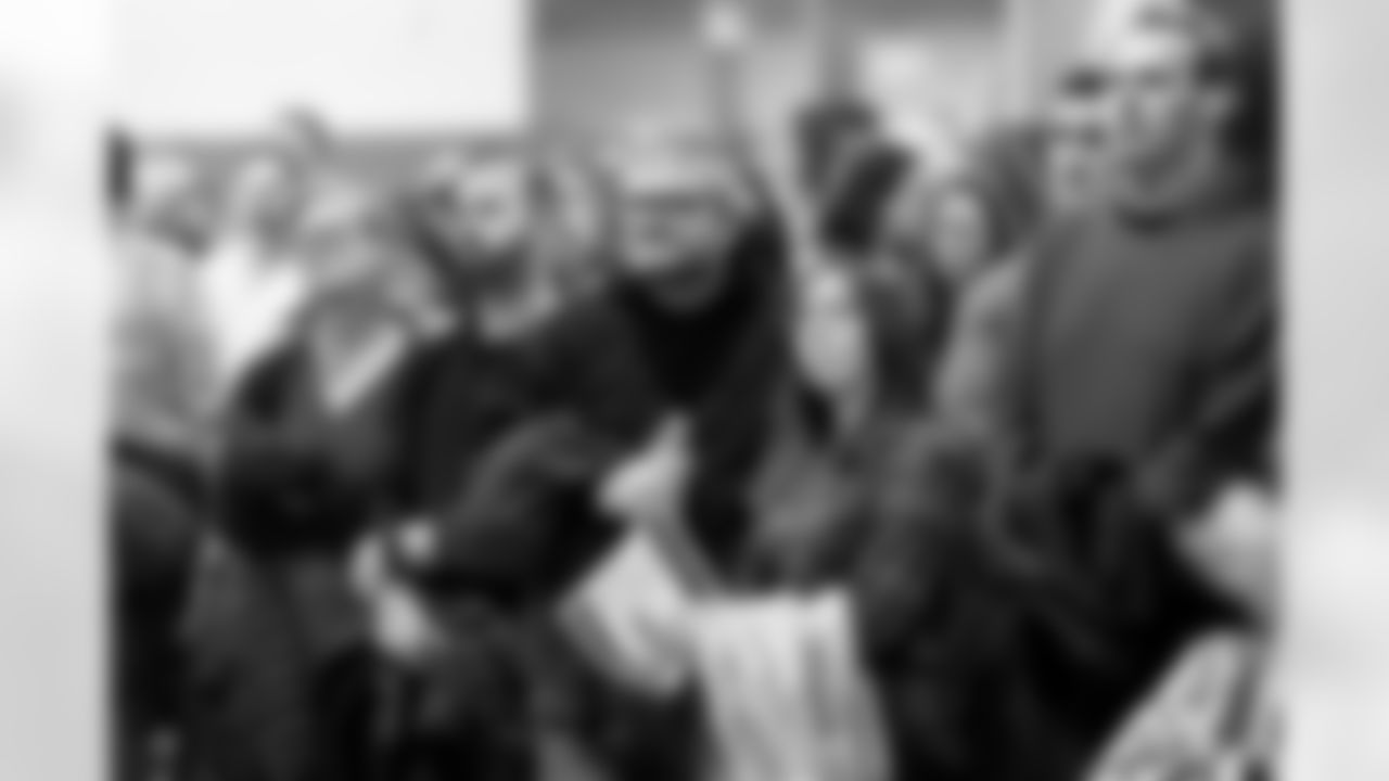 Community member listen during a community information meeting to inform and request input from the community on Thursday, February 12, 2026 at La Alma Recreation Center in Denver, Colorado.
Photo by Gabriel Christus / Denver Broncos