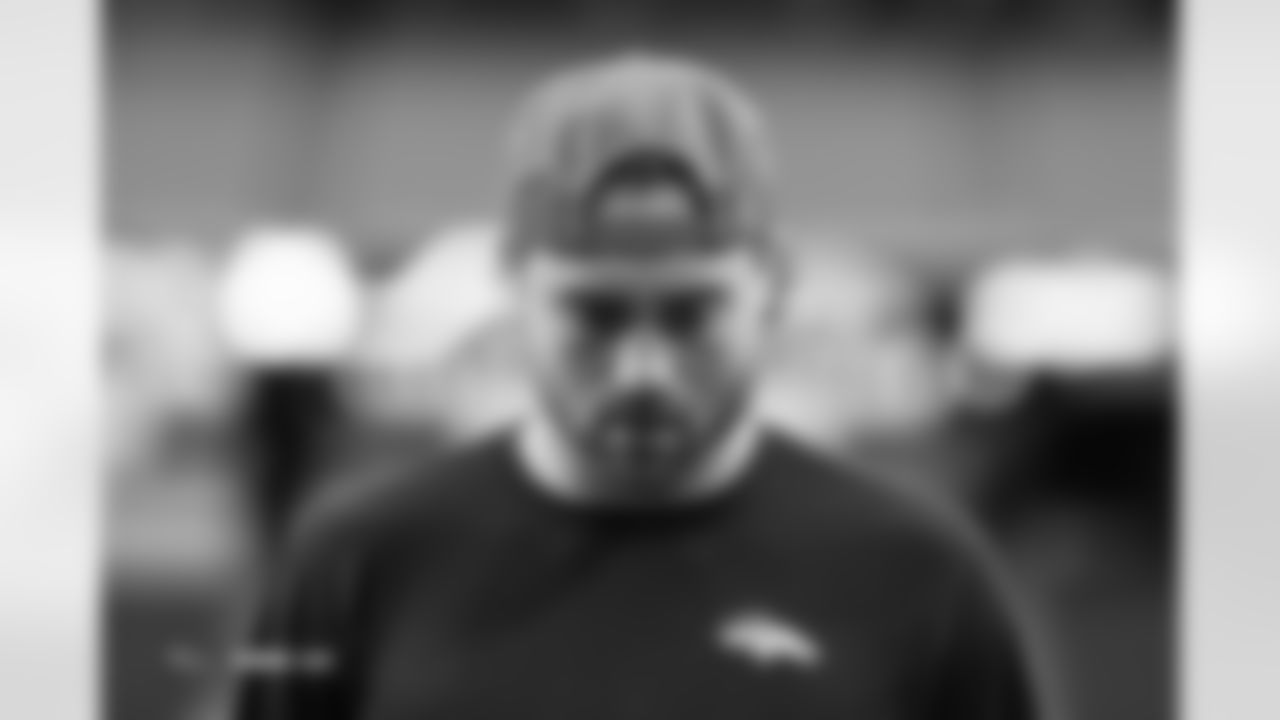 Riley Moss before the Broncos' Week 14 game against the Las Vegas Raiders at Allegiant Stadium in Las Vegas, Nevada on December 7, 2025. Photo by Ben Swanson / Denver Broncos