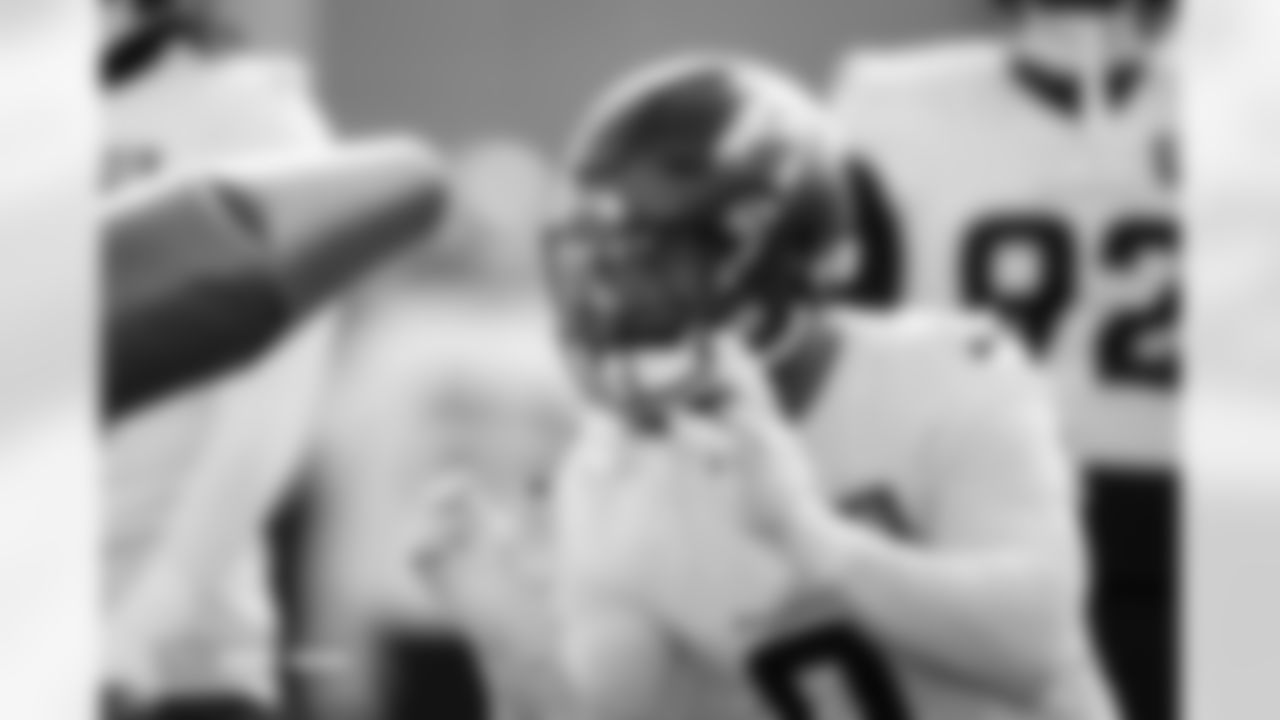 Jonathon Cooper during practice at Broncos Park Powered by CommonSpirit in Englewood, Colorado on November 26, 2025. Photo by Ben Swanson / Denver Broncos