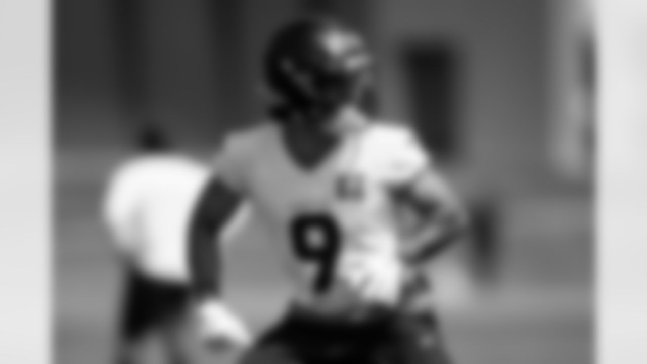 Talanoa Hufanga during a mandatory minicamp practice at Broncos Park Powered by CommonSpirit on June 12, 2025 in Englewood, Colorado. Photo by Ben Swanson / Denver Broncos