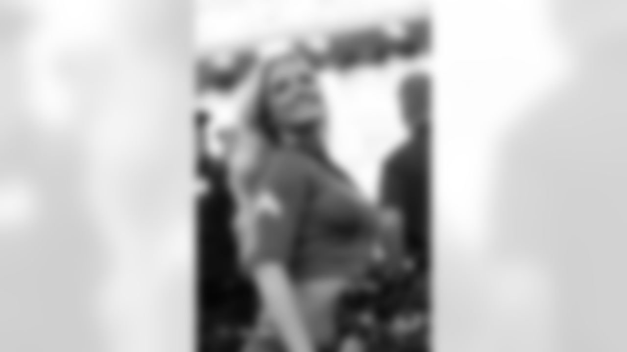 during the Broncos' Week 11 game against the Kansas City Chiefs at Empower Field at Mile High in Denver, Colorado on November 16, 2025. Photo by Adam Bratten / Denver Broncos