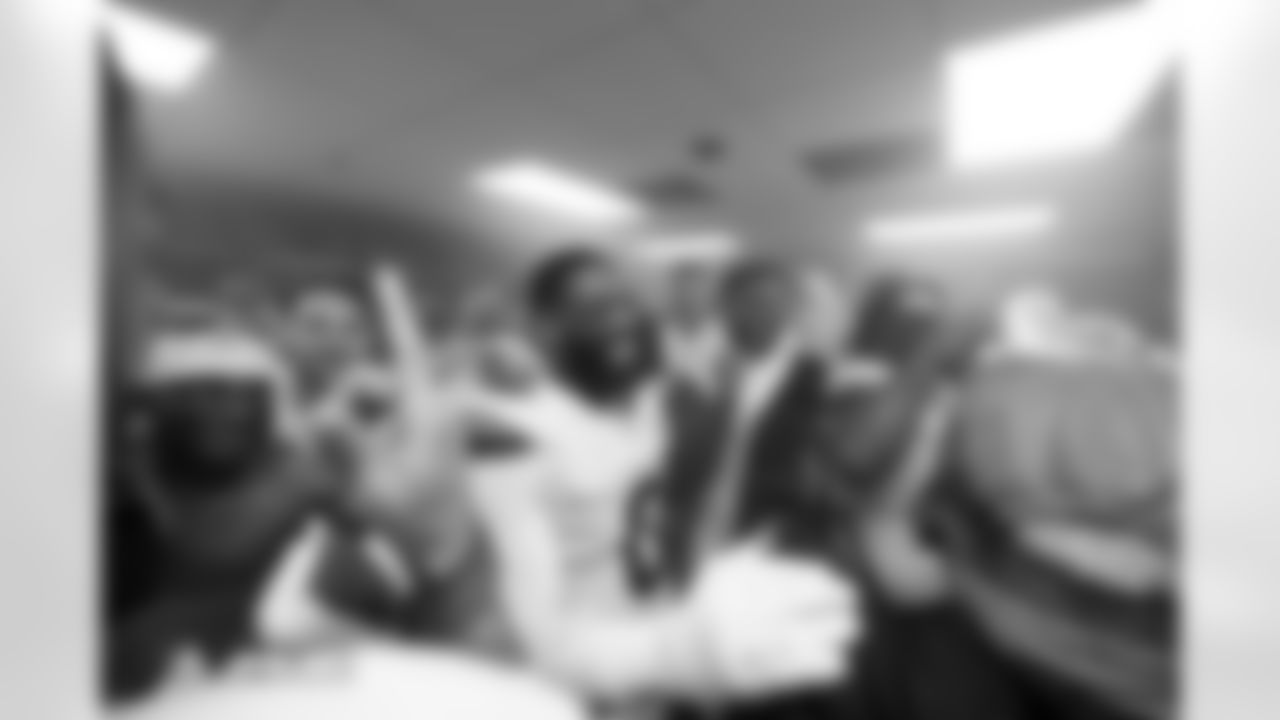 Jonathon Cooper after the Broncos' Week 17 game against the Kansas City Chiefs at GEHA Field at Arrowhead Stadium in Kansas City, Missouri on December 25, 2025. Photo by Gabriel Christus / Denver Broncos