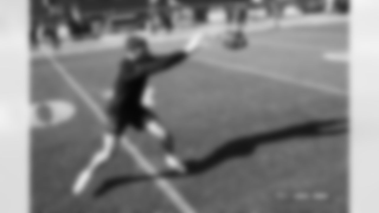 Evan Engram before the Broncos' Week 16 game against the Jacksonville Jaguars at Empower Field at Mile High in Denver, Colorado on December 21, 2025. Photo by Ben Swanson / Denver Broncos