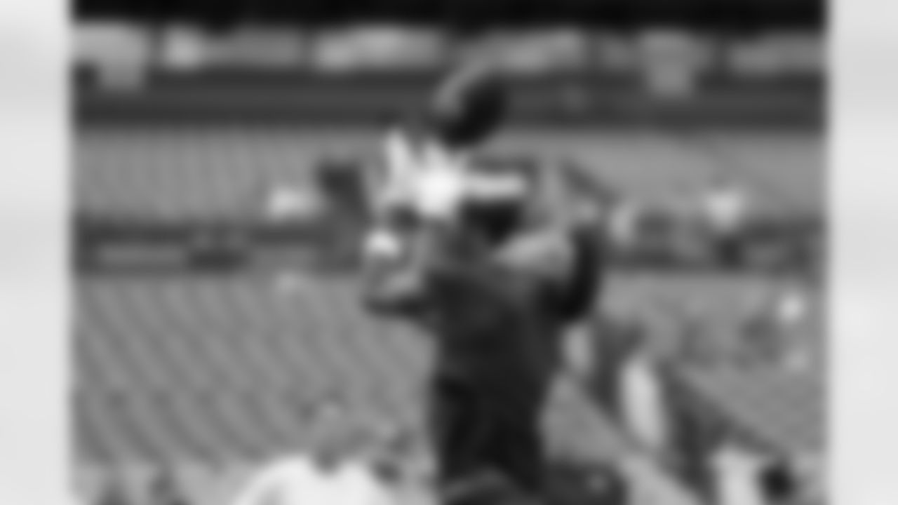 Josh Reynolds during the Broncos' preseason Week 2 game against the Green Bay Packers at Empower Field at Mile High in Denver, Colorado on August 18, 2024. (Photo by Ben Swanson/Denver Broncos)
