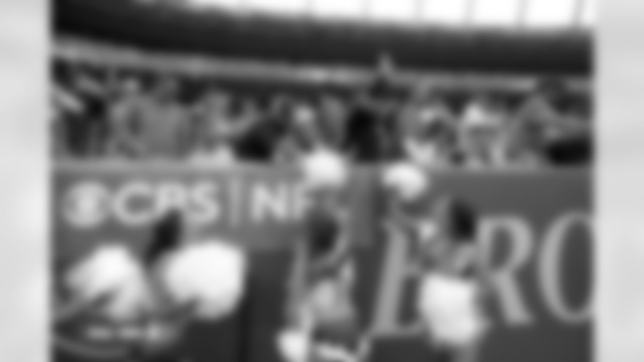 Denver Broncos Cheerleaders during the Broncos' Week 8 game against the Dallas Cowboys at Empower Field at Mile High in Denver, Colorado on October 26, 2025. Photo by Paul Cloud / Denver Broncos