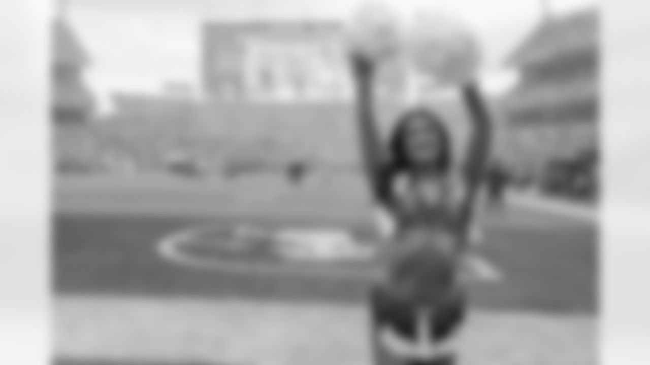 Denver Broncos Cheerleaders during the Broncos' Week 8 game against the Dallas Cowboys at Empower Field at Mile High in Denver, Colorado on October 26, 2025. Photo by Paul Cloud / Denver Broncos