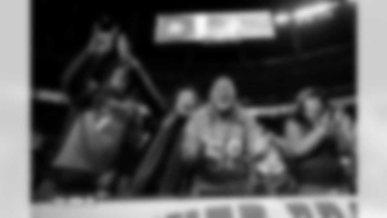 Fans during the Broncos' Week 10 game against the Las Vegas Raiders at Empower Field at Mile High in Denver, Colorado on November 6, 2025. Photo by Ben Swanson / Denver Broncos