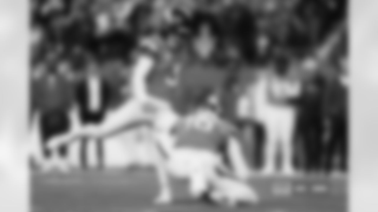 Wil Lutz (3) during the Broncos' Week 11 game against the Kansas City Chiefs at Empower Field at Mile High in Denver, Colorado on November 16, 2025. Photo by Ben Swanson / Denver Broncos