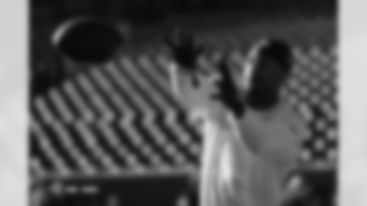 Courtland Sutton before the Broncos' Week 15 game against the Green Bay Packers at Empower Field at Mile High in Denver, Colorado on December 14, 2025. Photo by Ben Swanson / Denver Broncos