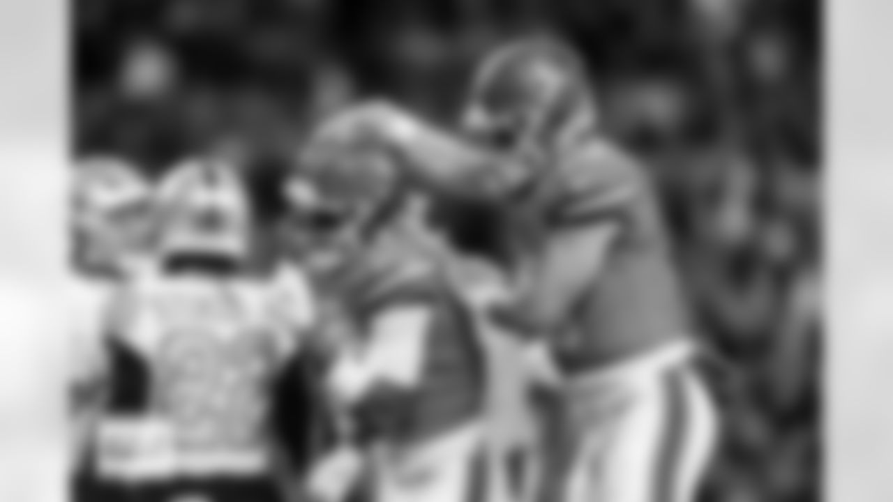 Denver Broncos wide receiver Troy Franklin (11) celebrates with quarterback Bo Nix (10) after a touchdown during the Broncos' Week 10 game against the Las Vegas Raiders at Empower Field at Mile High in Denver, Colorado on November 6, 2025. Photo by Gabriel Christus / Denver Broncos