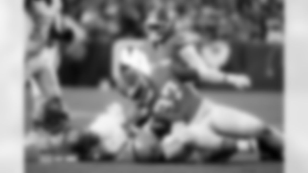 Malcolm Roach (97) during the Broncos' Week 10 game against the Las Vegas Raiders at Empower Field at Mile High in Denver, Colorado on November 6, 2025. Photo by Gavin Liddell / Denver Broncos