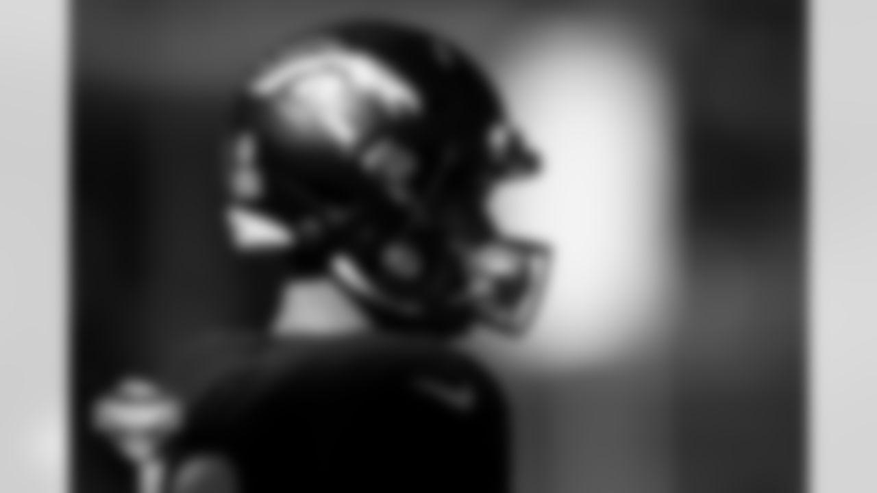 Bo Nix during practice at Broncos Park Powered by CommonSpirit on August 19, 2025 in Englewood, Colorado. Photo by Ben Swanson / Denver Broncos