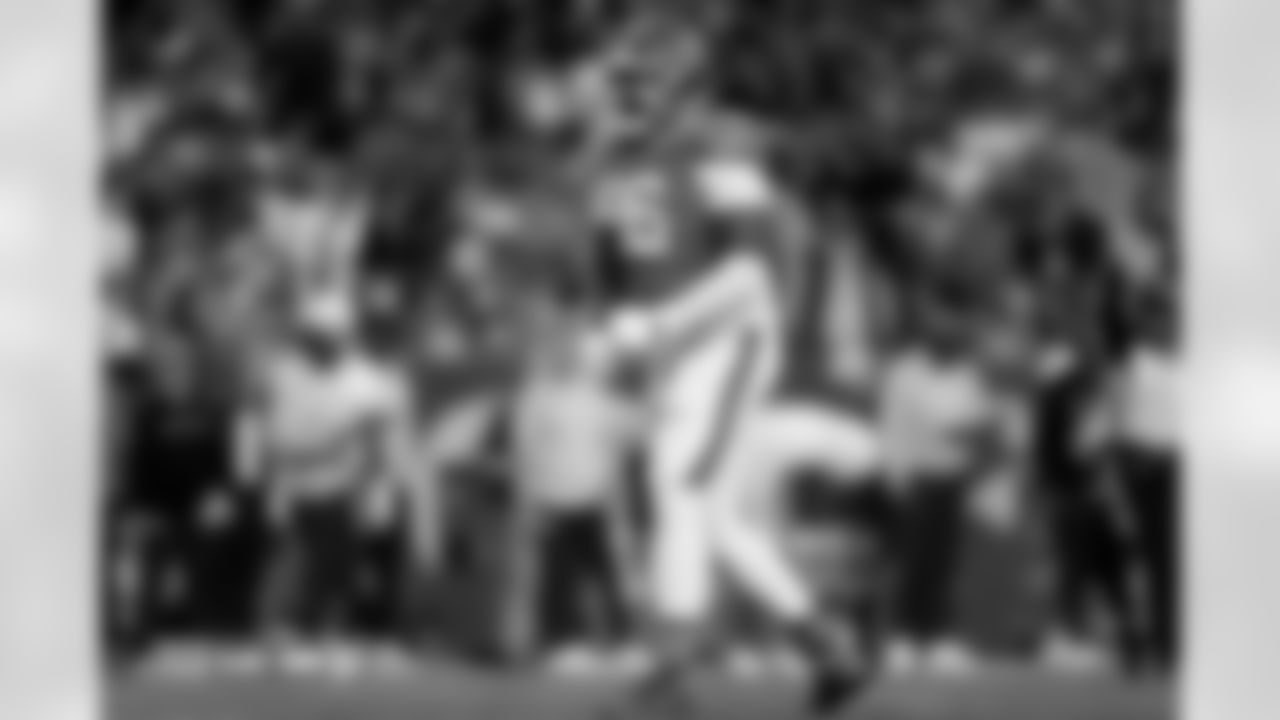 Eyioma Uwazurike (96) during the Broncos' Week 18 game against the Los Angeles Chargers at Empower Field at Mile High in Denver, Colorado on January 4, 2026. Photo by Ben Swanson / Denver Broncos