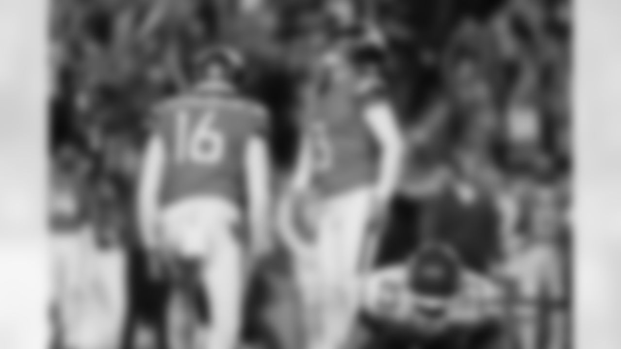 Wil Lutz (3) during the Broncos' Week 11 game against the Kansas City Chiefs at Empower Field at Mile High in Denver, Colorado on November 16, 2025. Photo by Ben Swanson / Denver Broncos