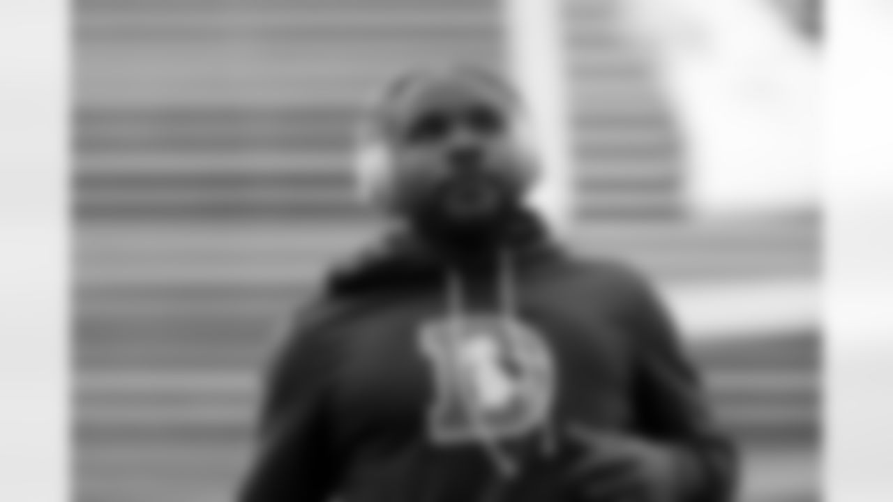 J.K. Dobbins before the Broncos' Week 8 game against the Dallas Cowboys at Empower Field at Mile High in Denver, Colorado on October 26, 2025. Photo by Ben Swanson / Denver Broncos