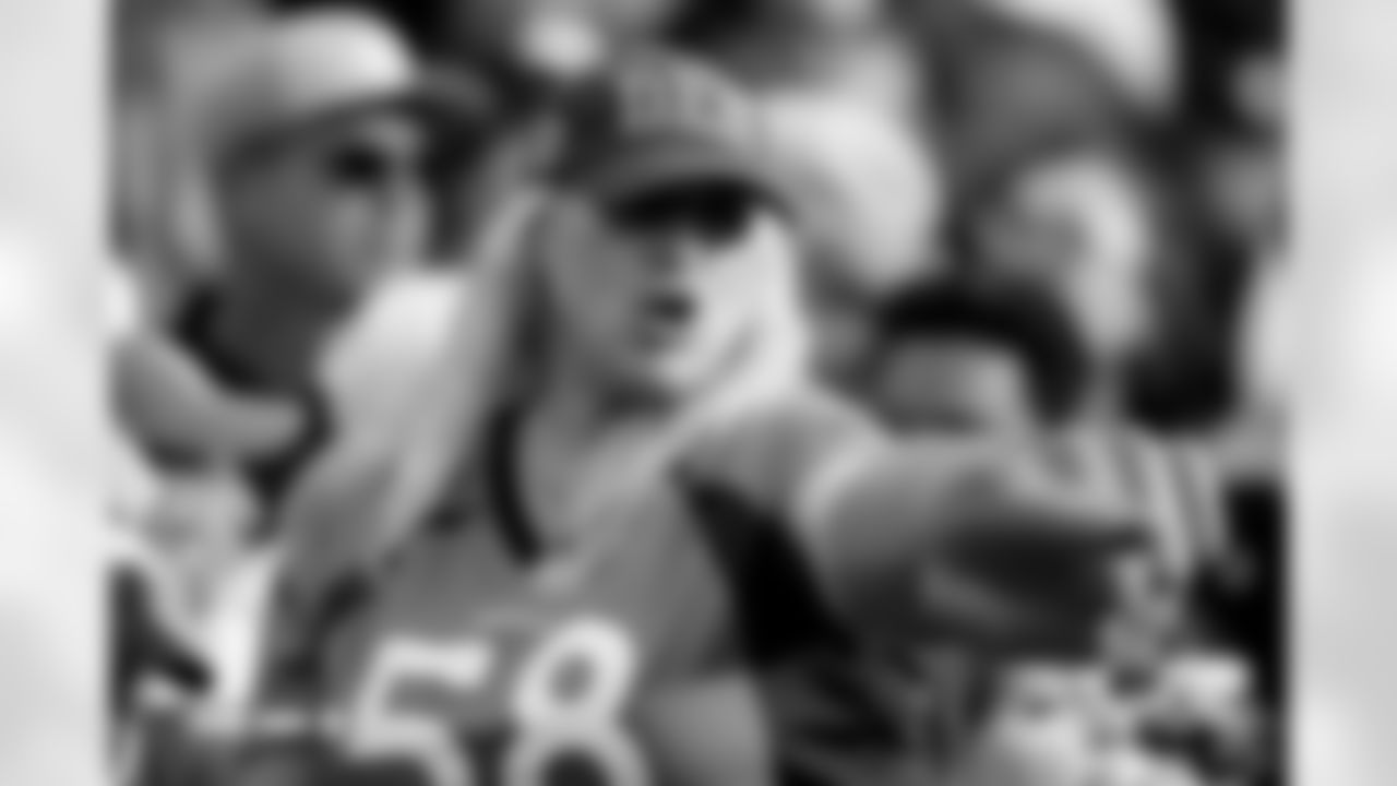 Fans during the Broncos' Week 8 game against the Dallas Cowboys at Empower Field at Mile High in Denver, Colorado on October 26, 2025. Photo by Ben Swanson / Denver Broncos