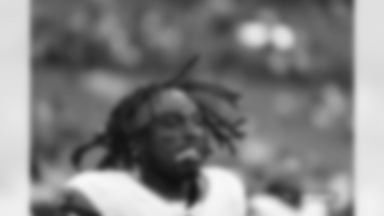 A player warms up during the Broncos' preseason Week 2 game against the Green Bay Packers at Empower Field at Mile High in Denver, Colorado on August 18, 2024. (Photo by Gabriel Christus/Denver Broncos)