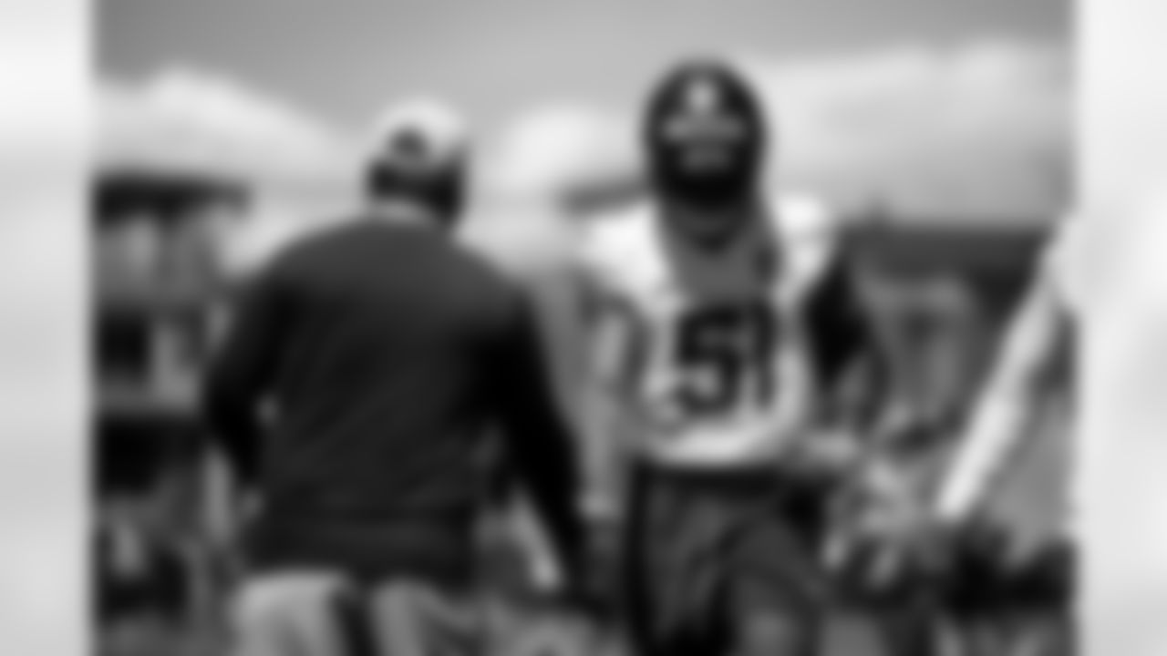 Que Robinson during rookie minicamp at Broncos Park Powered by CommonSpirit in Englewood, Colorado on May 11, 2025. Photo by Ben Swanson / Denver Broncos