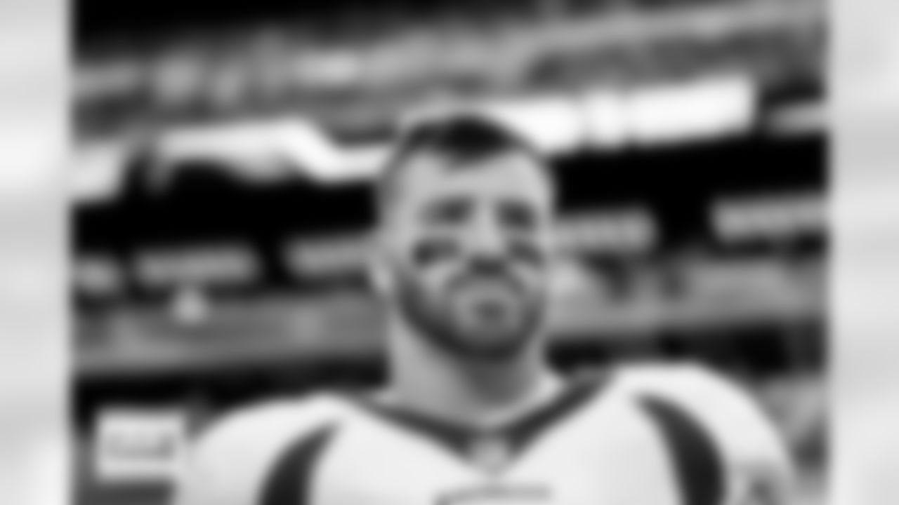 Denver Broncos linebacker Josey Jewell (47) before the Broncos' Week 18 game against the Las Vegas Raiders at Allegiant Stadium in Las Vegas, Nevada on January 7, 2024. Photo by Gabriel Christus / Denver Broncos