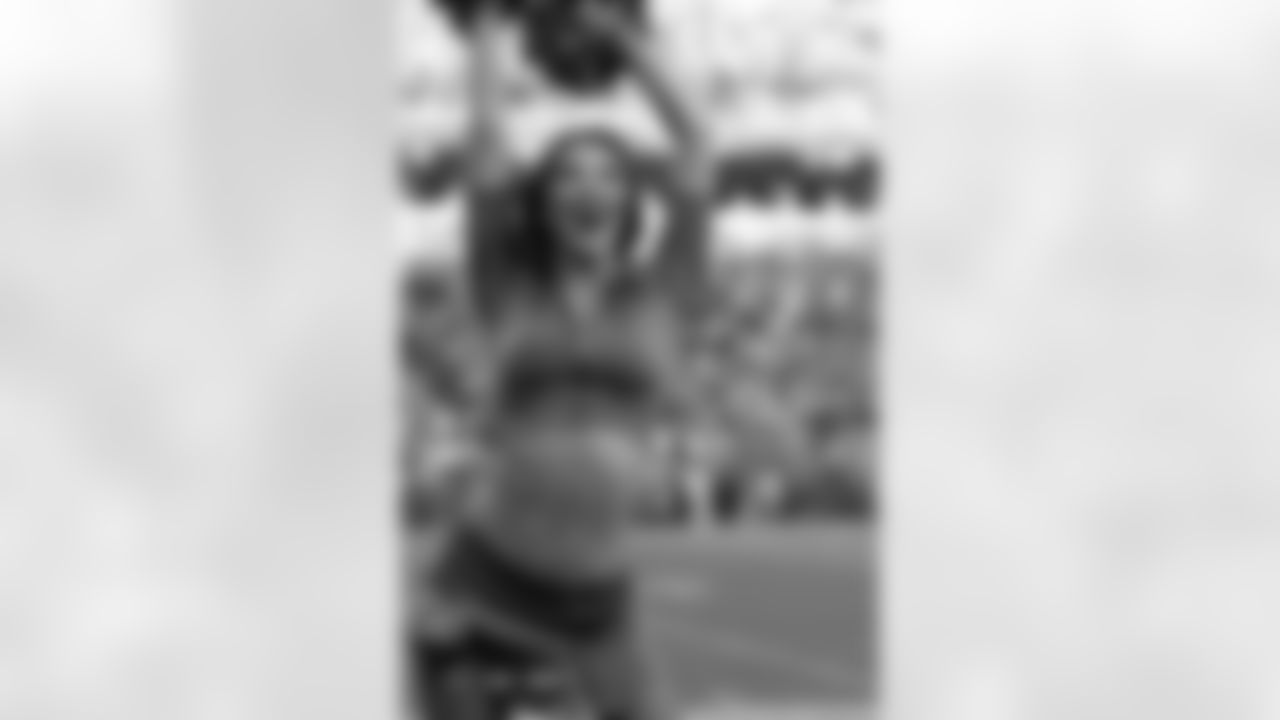 during the Broncos' Week 11 game against the Kansas City Chiefs at Empower Field at Mile High in Denver, Colorado on November 16, 2025. Photo by Adam Bratten / Denver Broncos